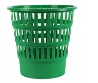 Kosz na śmieci OFFICE PRODUCTS, ażurowy, 16l, zielony