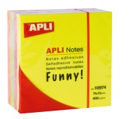 KOSTKA APLI PASTELOWE KOLORY 75X75 MM (10974)