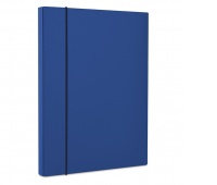 Teczka-pudełko z gumką OFFICE PRODUCTS, PP, A4/40, granatowa