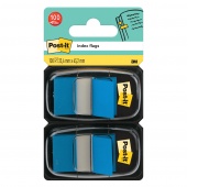 Zakładki indeksujące POST-IT® (680-B2EU), PP, 25,4x43,2mm, 2x50 kart., niebieskie